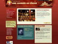 Site Web Une Journée Au Cirque